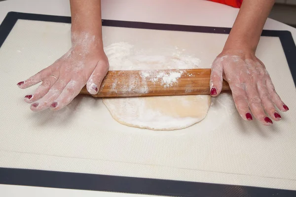 Food preparation - dough rolling pin