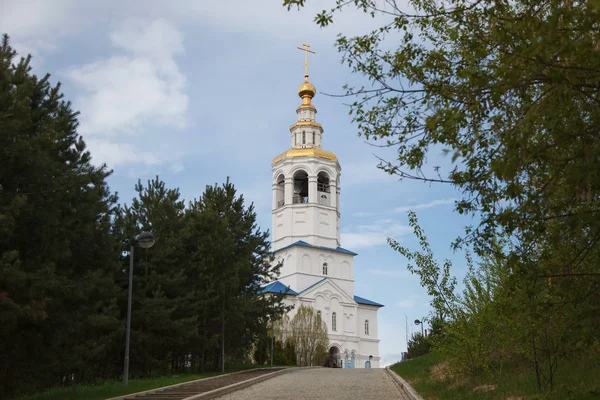 L'Assunzione del convento di Zilantov, Kazan — Foto Stock