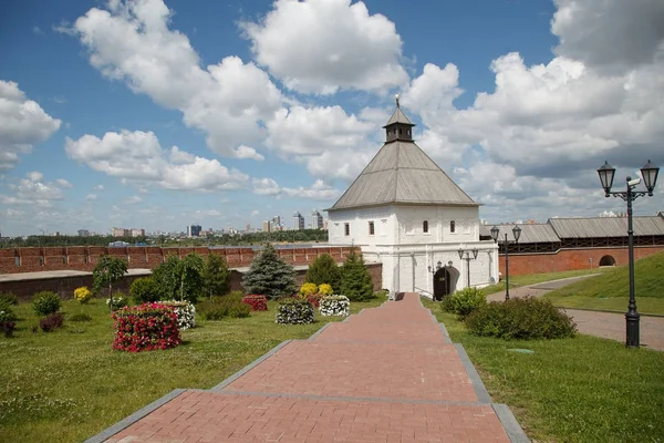 Tainitskaya toren van de Kremlin van Kazan — Stockfoto