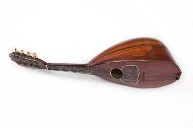 Mandolin beyaz arka plan üzerinde