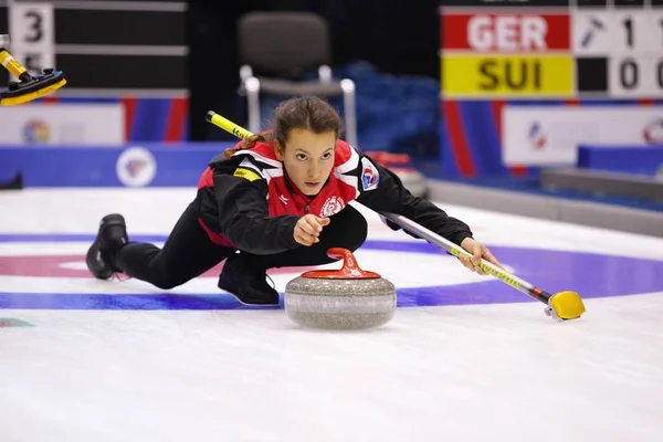 Campeonato Mundial de curling misto Kazan 2016 — Fotografia de Stock