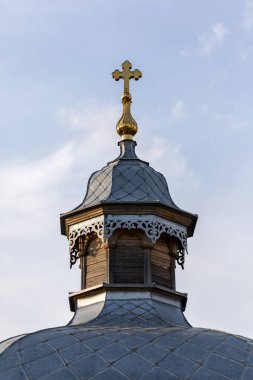 Ortodoks Kilisesi 'nin güzel kubbesi