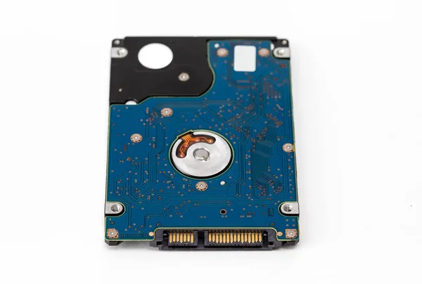 Laptop Pulgadas Disco Duro Sata Para Primer Plano Portátil Aislado — Foto de Stock