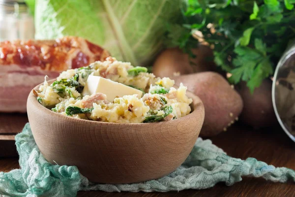 Colcannon, традиционное ирландское блюдо — стоковое фото