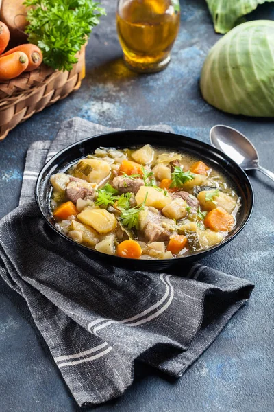 Pichelsteiner, German stew that contains meat — Stock Image Pichelsteiner, German stew that contains meat Stock Photo