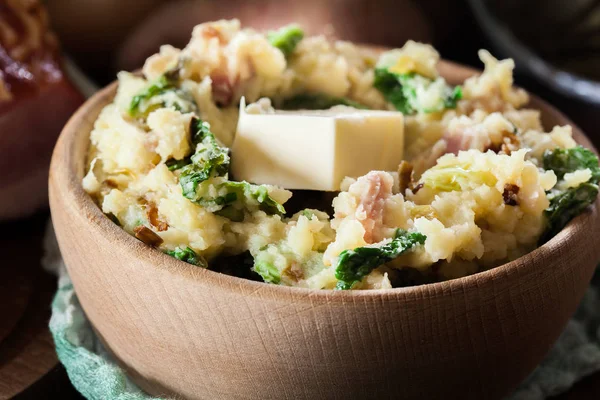 Colcannon, prato tradicional irlandês — Fotografia de Stock