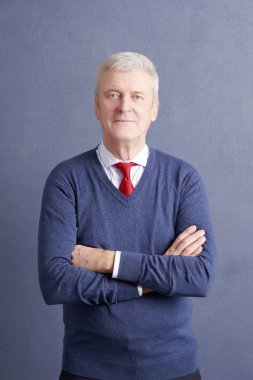 üst düzey işadamı duran 