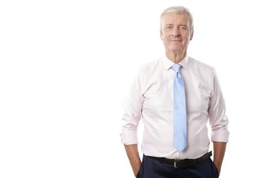 üst düzey işadamı duran 