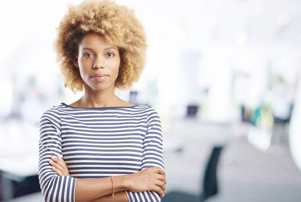 Asistente de marketing mujer — Foto de Stock