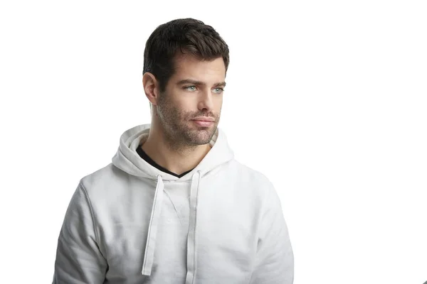 Man wearing hoodie — Stock Photo, Image