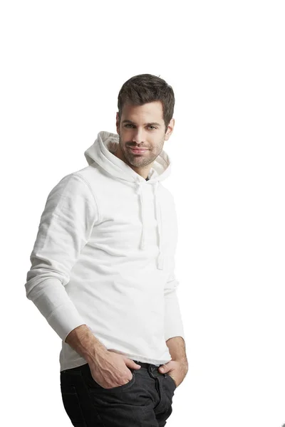 Man met hoodie — Stockfoto