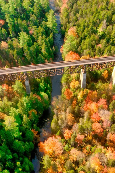 Dramatische Herbst Farben acadia Nationalpark, Maine Neuengland. Amerikanischer Tourismus lizenzfreie Stockbilder