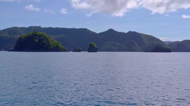 Viaggiare attraverso l'isola tropicale Paradiso delle Filippine — Video Stock