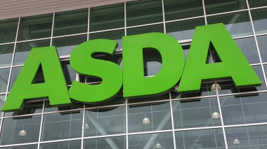 ASDA Süpermarket Nottingham UK. Ön İmzayı Kaydet
