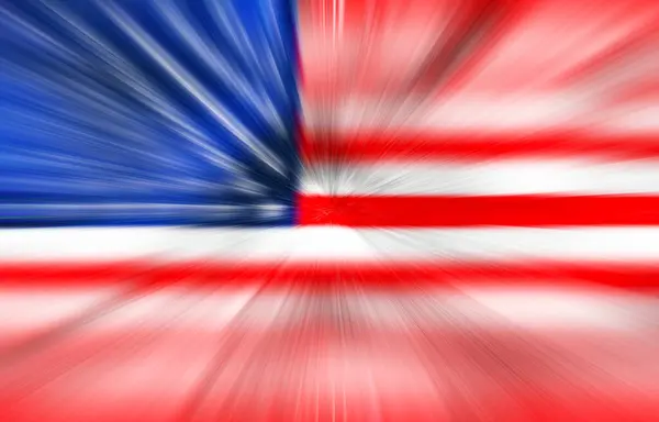 Auszug aus amerikanischer Flagge, Sternen und Streifen — Stockfoto