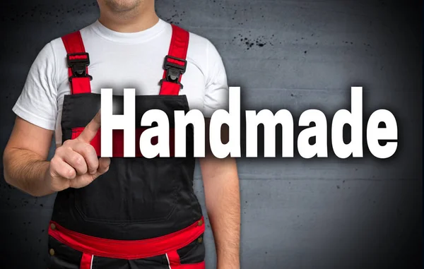 Handmade is shown by craftsmen — Stock Photo, Image