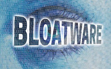 Görüntüleyici kavramı matris bloatware gözle görünüyor