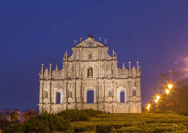 Ruine von St. Paul 's Kirche in Macau Κίνα — Φωτογραφία Αρχείου