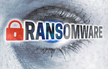 Görüntüleyici kavramı matris ransomware gözle görünüyor