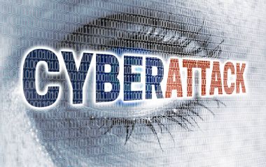 Görüntüleyici kavramı matris Cyberattack gözle görünüyor