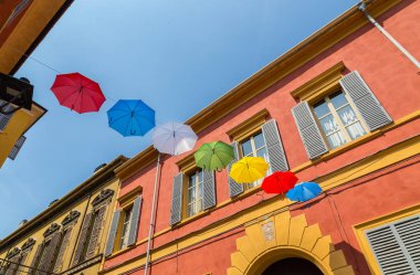 Modena Emilia Romagna İtalya sokak