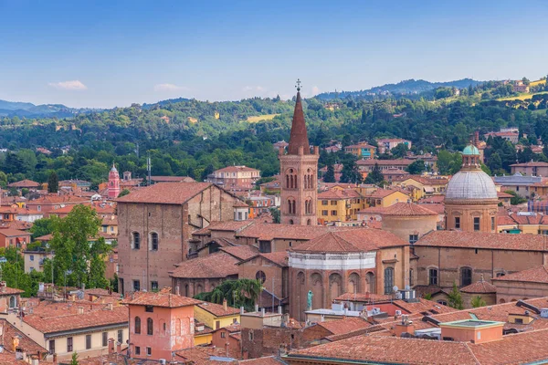 Panorama över Bologna Emilia Romagna Italy — Stockfoto