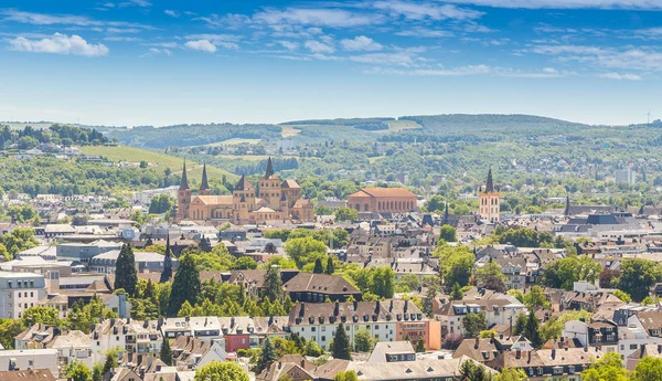 Panoramik Trier Rheinland Pfalz Almanya