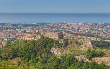 Castello Malaspina di Sahip Toskana İtalya