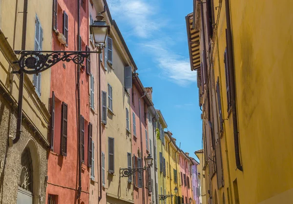 Rua em Parma Emilia Romagna Italia — Fotografia de Stock