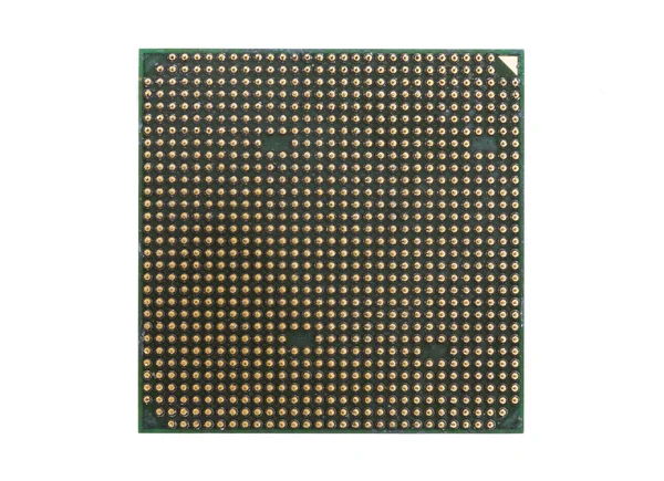 CPU, samostatný makro koncept pozadí — Stock fotografie