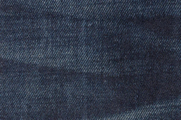 Blue jeans stof textuur macro — Stockfoto