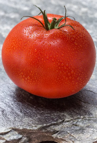 石背景マクロでトマト — ストック写真