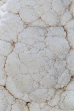 Karnabahar makro ayrıntılı arka plan.