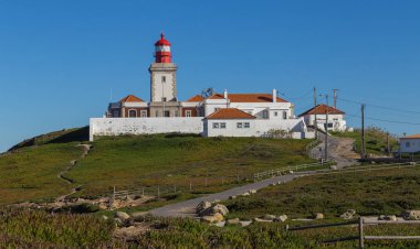 Deniz feneri Cabo da Roca Portekiz Avrupa
