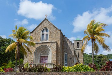 Bornes Mahe Seyşeller 'deki Saint Marie Madeleine Kilisesi