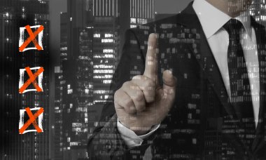 Onay kutusunu kavramı işadamı tarafından gösterilir