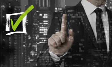 Onay kutusunu kavramı işadamı tarafından gösterilir