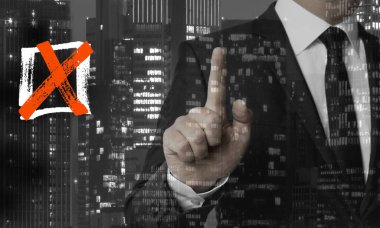 Onay kutusunu kavramı işadamı tarafından gösterilir