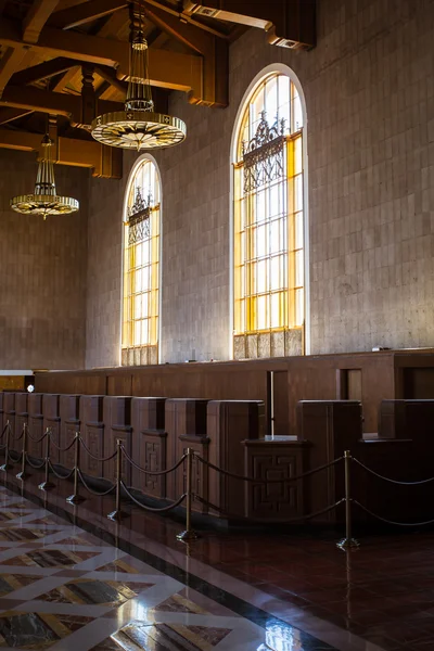 Los Angeles Union Station Ticketing Hall — Stock Photo, Image