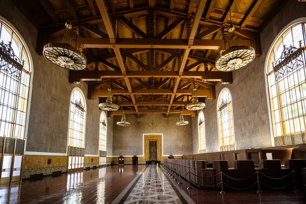 Los Angeles Union Station Ticketing Hall — Stock Photo, Image