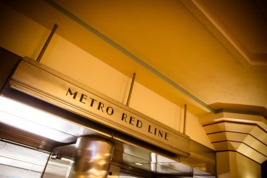 Los Angeles Union İstasyonu tabela