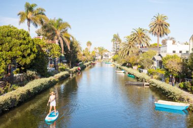 los Angeles'taki Venedik kanallar