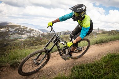 Dağ bisikleti binici Mt Buller