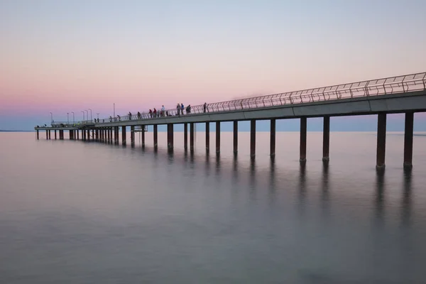 Lorne Pier gün batımında — Stok fotoğraf