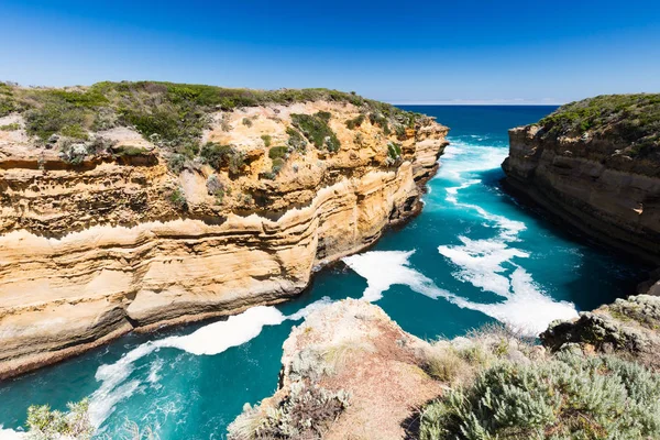 Thunder Cave at Loch Ard Gorge — Stock Photo, Image