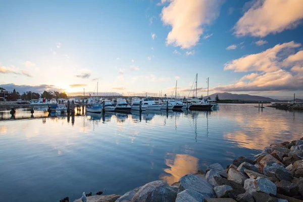 Bermagui Wharf and Marina — Stock Photo, Image