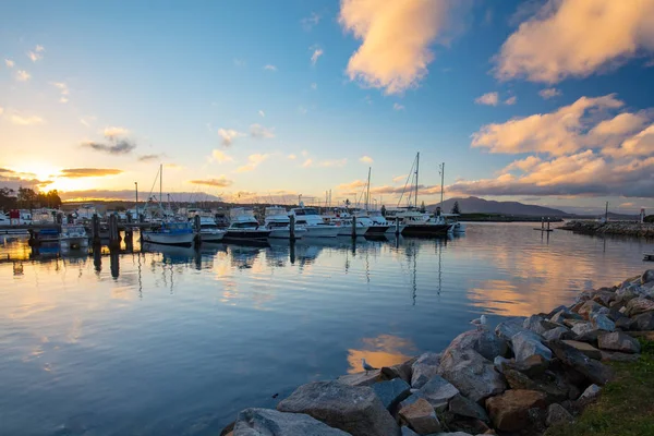 Bermagui Wharf en Marina — Stockfoto