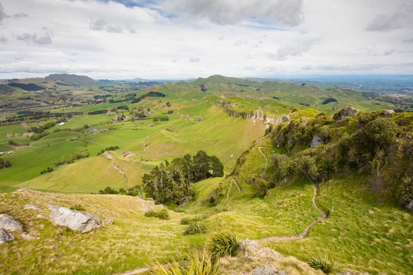 Te Mata piek weergave Nieuw-Zeeland — Stockfoto