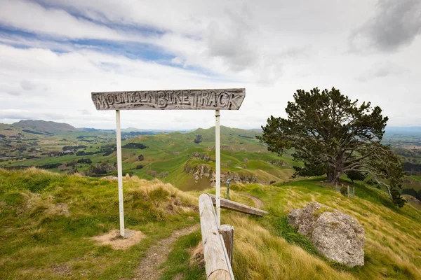 Te mata peak view Neuseeland — Stockfoto