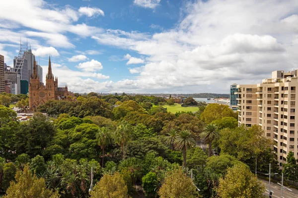 View Over Hyde Park Sydney — Stock Photo, Image